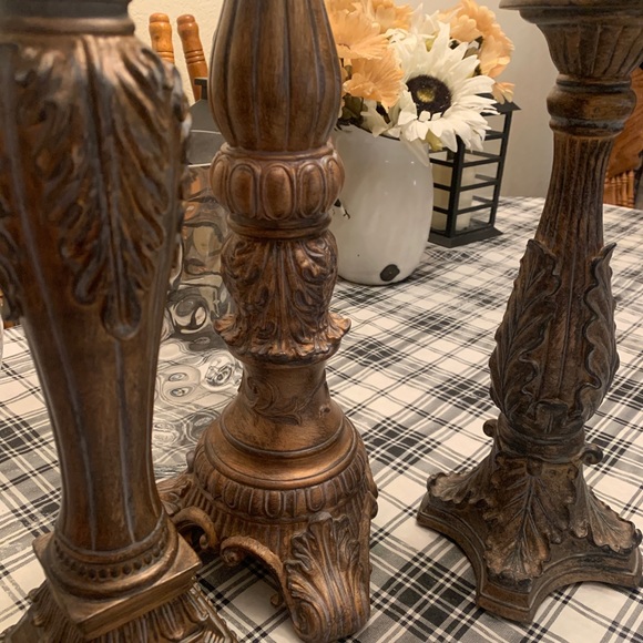 Fitz and Floyd Other - Fitz & Floyd Used beautiful Candle sticks set 3